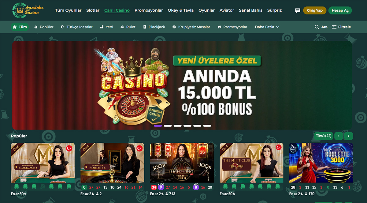 anadolu casino